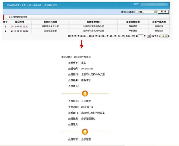 高新技術企業認定工作進度展示